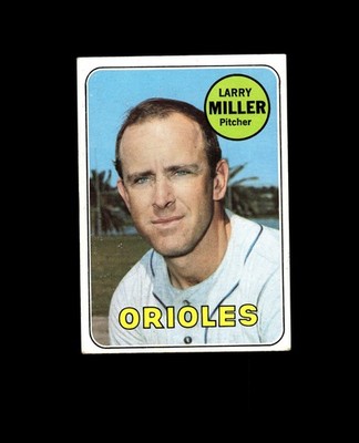 1969 Topps 323 Larry Miller VG-EX #D1,553857