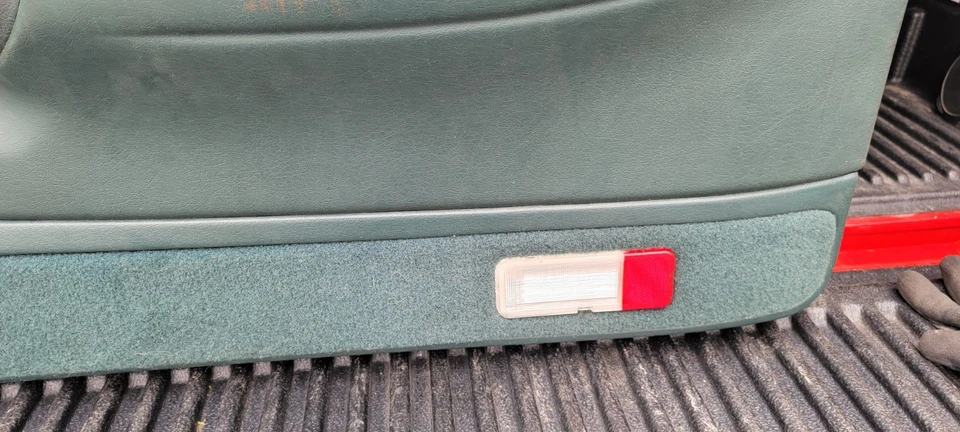 1994-1997 Ford Thunderbird Mercury Cougar Passenger Door Panel Dark Green - Изображение 2 из 4