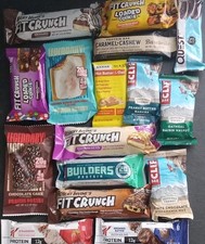  57 Assorted lot of protein bars read below 