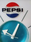 Vintage Pepsi Cola Wall Clock Sign Electric G-665 s. Working. — photo 8