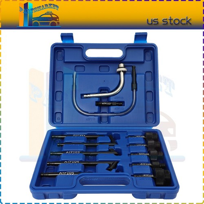 #ad 13Pcs Set Oil Fill Adapter Transmission Fluid Oil Refilling Connector Tool $26.86