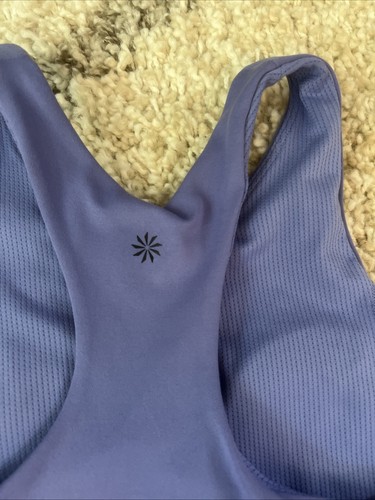 Athleta Girl Purple Sports Tank Bra Top Size XL 14 - Picture 5 of 6