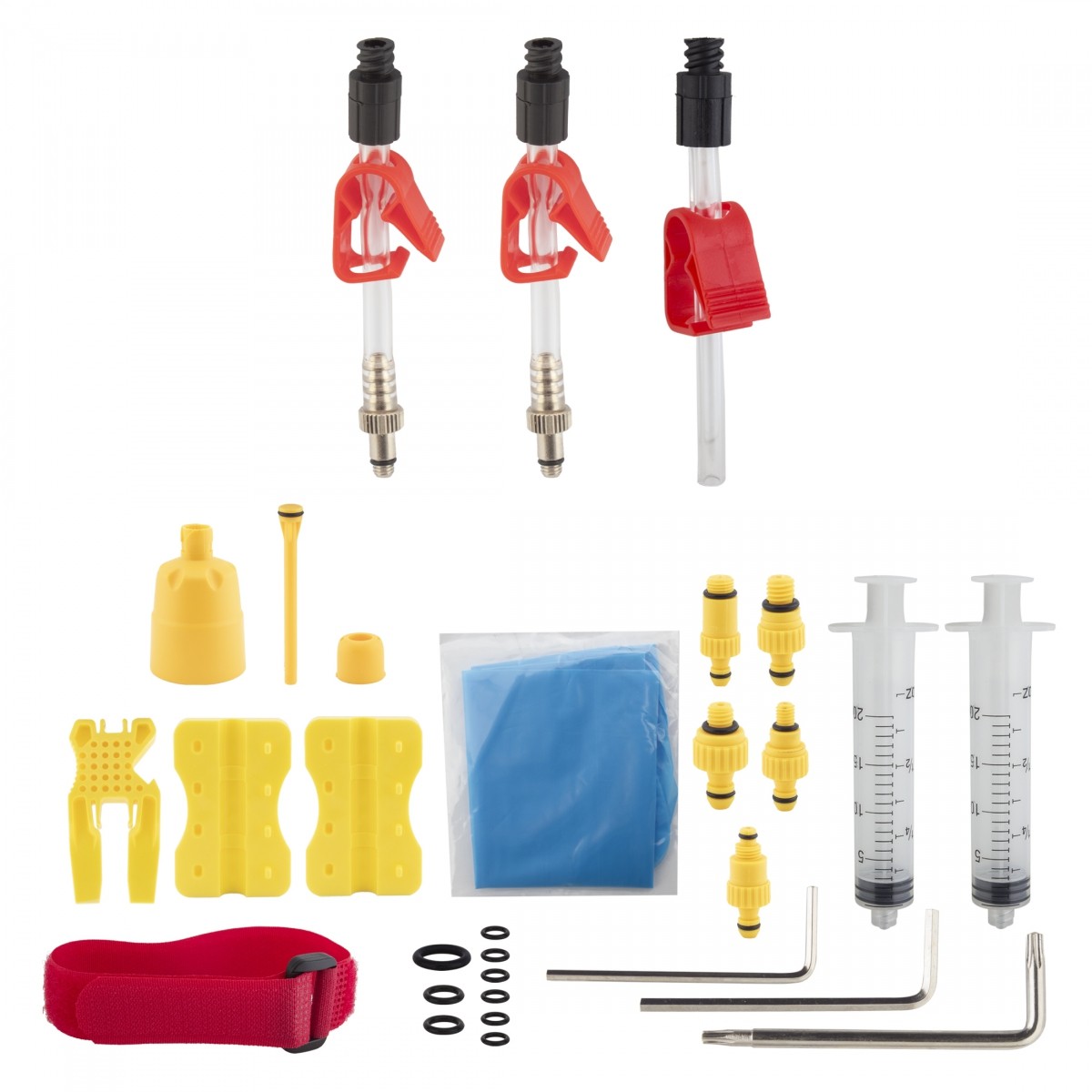 Shimano-Compatible Clarks Bleed Kit for Hydraulic Bike Brakes - Stainless Steel 8890₽