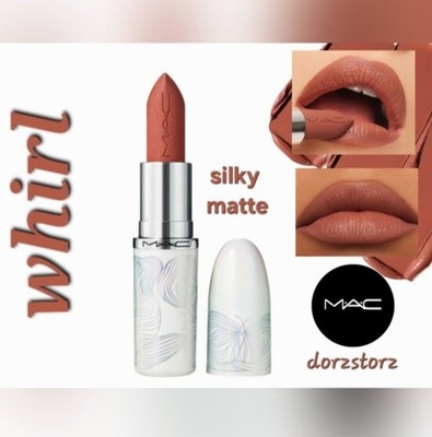 MAC   MACximal Silky Matte Lipstick   WHIRL   Floral Box   .12 oz   New in box