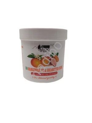 2,38 Euro pro 100ml Bio Orangenblüten & Sheabutter Creme 250ml Hautpflege vom Pu