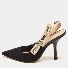 Dior JAdior Size 37 BlackWhite Technical Fabr...