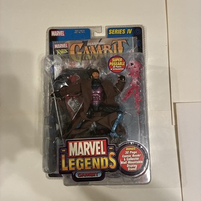 TOYBIZ MARVEL LEGENDS GAMBIT - Series IV 2003 - X-MEN SEALED/NIB