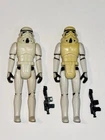 Vintage Star Wars Stormtrooper 3.75” Figure ‘77 Kenner Lot/2 Replacement Blaster
