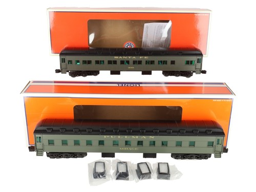 Juego de vagones de pasajeros Lionel 2027080 O Santa Fe California Limited 18" B (juego de 2) | Condition: New
