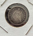 Better Date 1842-O Seated Liberty  Half Dime Very Good Condition