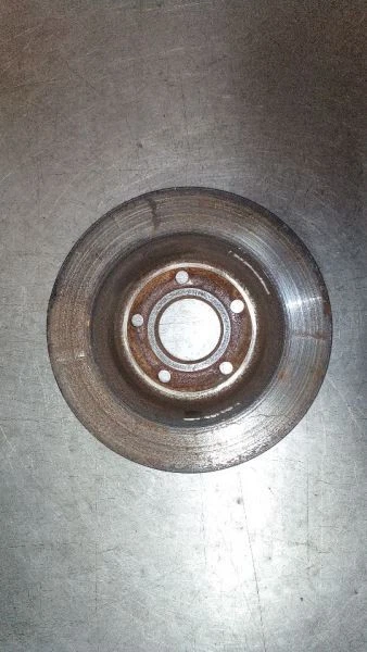 Rear Disc Brake Rotor from 2012 Ford FOCUS 6737761 - Image 2 of 4