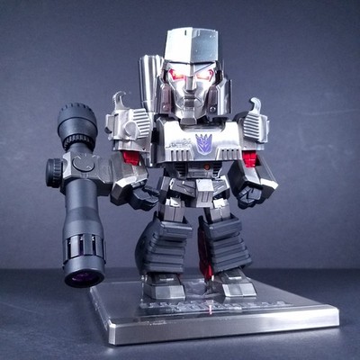 Kids Logic Transformers MN03 MEGATRON Mecha Nations LED Lights Incomplete
