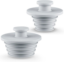 Bathtub Stopper 2Pcs Sink Stopper Tub Plug Bathroom Shower Drain Plug Silicone B