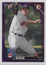 2016 Bowman Prospects Purple 137/250 Brady Aiken #BP7 2f9