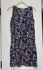 Loft Floral Sleeveless Small Petite Dress