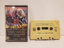 Iron Maiden The Number Of The Beast Cassette 1982 Heavy Metal NWOBHM