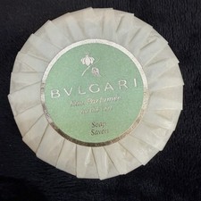 BVLGARI Au The Vert Green Tea Soap 2.6 oz 75g Made in Italy Fresh Scent Luxury