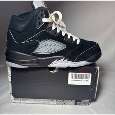 Size 5 - Nike Air Jordan 5 Retro OG GS Black Metallic Reimagined Men's Shoes