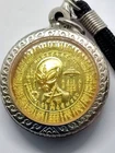 UFO Alien Collector Coin Enamel Brass Pendant Sci Fi Artifact Display Medal Rare