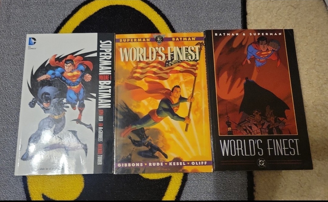 Batman And Superman Worlds Finest TPB Lot Of 3