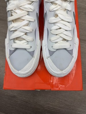 NIKE Blazer Mid ホワイト/グレー Size 13 - sacai x Nike Blazer Mid White Grey for sale online | eBay