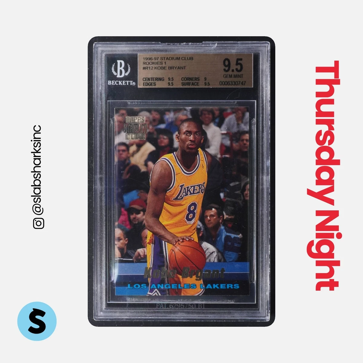 Topps Kobe Bryant Basketball Rookie Sports Trading Cards