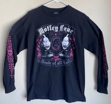 Motley Crue Route of All Evil- Long Sleeve Size:Med-Rare Vintage