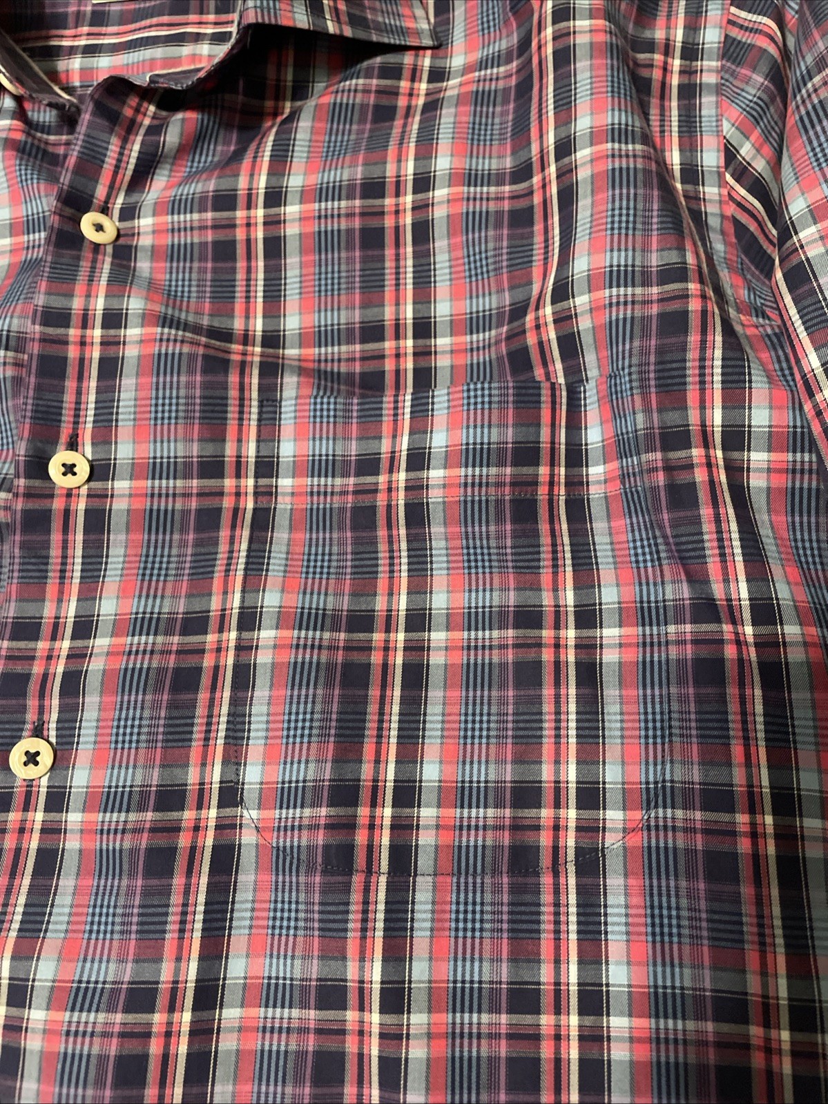 Peter Millar (2)  Medium Plaid Button Down Long S… - image 9
