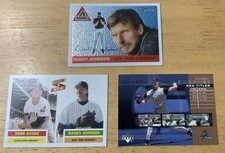 RANDY JOHNSON LOT (3) 2004 HERITATGE THC43 /1955 PLUS 2 MORE CARDS SEE DETAILS