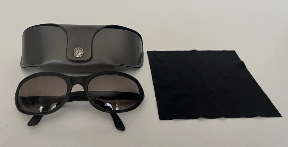 Lunettes De Soleil Vuarnet Pouilloux 023 Noire - Monture De Lunettes De Soleil - Photo 1/4