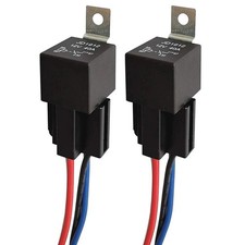 JD1912 Car Relay Harness 12V 40A 4 Pin SPST 12AWG Harness Sockets with
