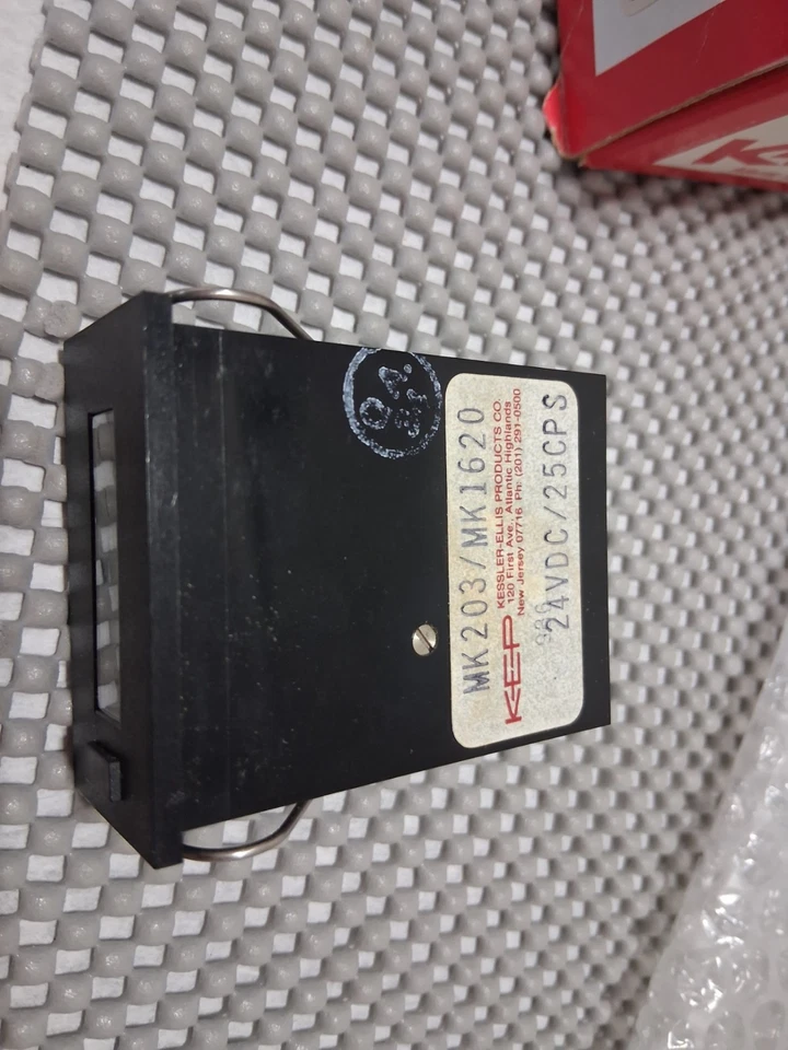 NUEVO Kessler-Ellis 24V DC 6 dígitos contador de impulsos base de cables mecánicos Foto 2 de 4