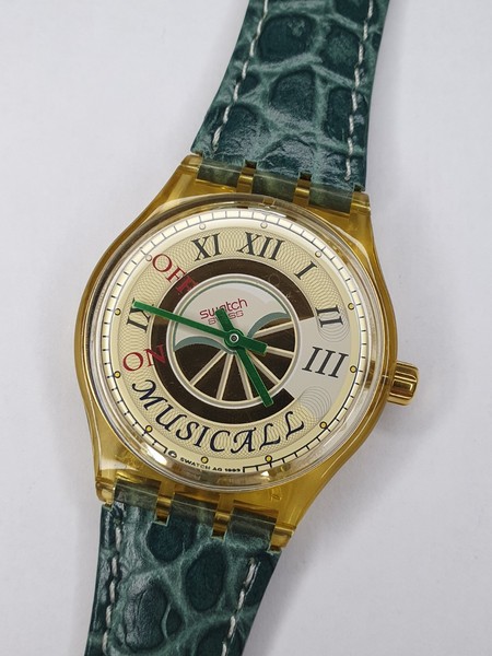 Swatch Musicall Fagotto SLJ101 - funktioniert - 34mm