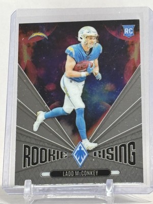 Ladd McConkey 2024 Panini Phoenix NFL RC Rookie Rising #RR-LMY