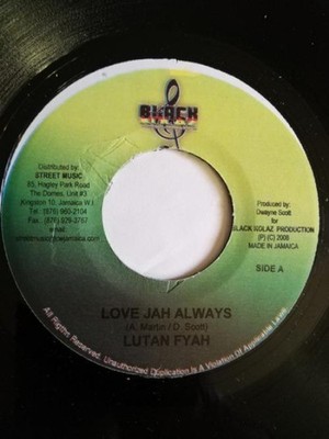 Lutan Fyah - Love Jah Always / Street Jam Riddim (7'') (Near Mint (NM or M-)) - 2