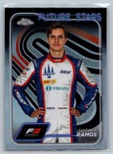 2024 Topps Chrome Formula 1 Santiago Ramos #48 Refractor Future Stars F3 Trident
