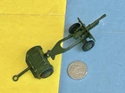 2- Vintage DINKY TOYS 25 PR GUN and TRAILER #  686 and # 687 MECCANO ENGLAND