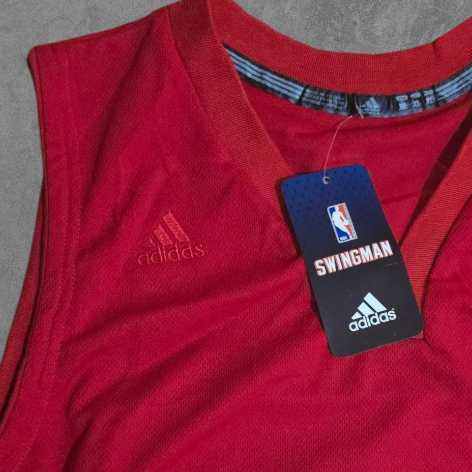 Camiseta deportiva de baloncesto Ray Allen Miami Heat Adidas Swingman roja de la NBA para hombre talla XL +2 Foto 4 de 4