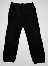 The Row Tracksuit Bottoms Joggers Medium Made In Italy Authentic Black