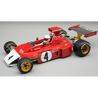 Ferrari 312B3-73 N.4 Canada GP A.Merzario With Driver AND Crashed Nose 1:18 Tecn