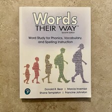 Words their way 7th ed. - word study for phonics