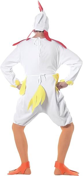 Carnevale Adulto Vestiti Carnevale Animali Fattoria Costume Gallo Pollo  Carnevale Adulto Animale Fattoria Gallina