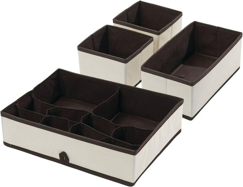 Socks Underwear Organizer Storage Box Nursery Storage Set for Drawers pack of 8 - Picture 7 of 7