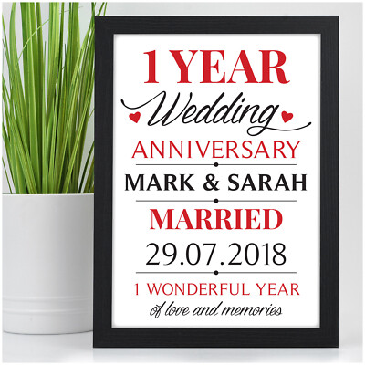 first wedding anniversary gift ideas for son and daughter in law
