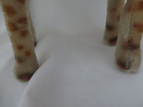 Vintage Mohair STEIFF GIRAFFE - 14" TALL in very good condition - Picture 8 of 9