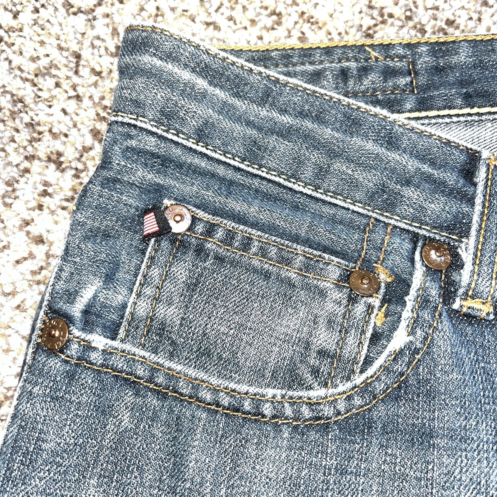Polo Ralph Lauren Women's Size 10 (32 X 33) Mid Rise Bootcut Kelly Denim Jeans - View 3