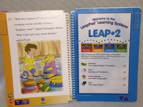 Choice of LeapFrog LeapPad Interactive Books ONLY Ages 4-10 Phonics Reading Math - Picture 13 of 35