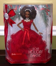 2018 holiday collector barbie signature doll with stand