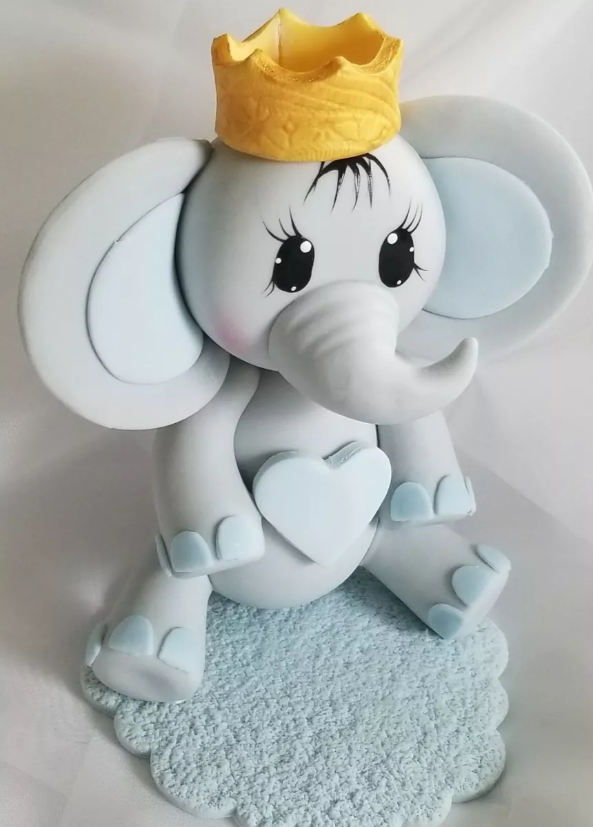 Elephant cake hotsell topper boy