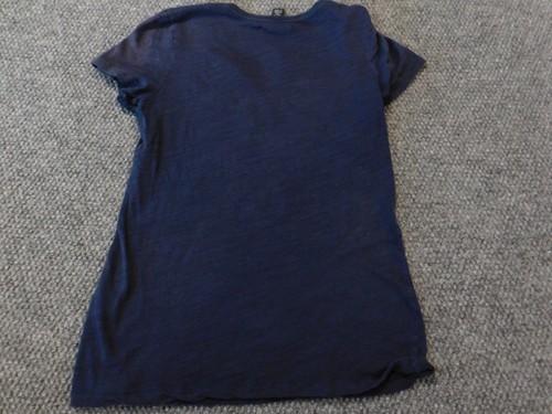 Lucky Brand top Small blue womens floral pullover graphic tee - 第 8/11 張圖片